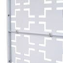 Outdoor & Indoor Metal Privacy Freestanding Decorative Screen by HouseOfZazla