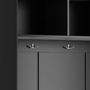 5-in-1 Entryway Bench with Coat Rack, Cushion and 3 Sturdy Hooks, 47.2" Wide Hall Tree with Shoe Storage Bench for Hallway, Entryway, Living Room