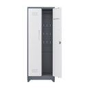 Lockers With Locking Doors, Adjustable Shelves, High Broom Tool Storage Cabinet by HouseOfZazla