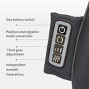 Therapeutic Shiatsu Massage Cushion With Heat Function, Polypropylene - Gray by HouseOfZazla