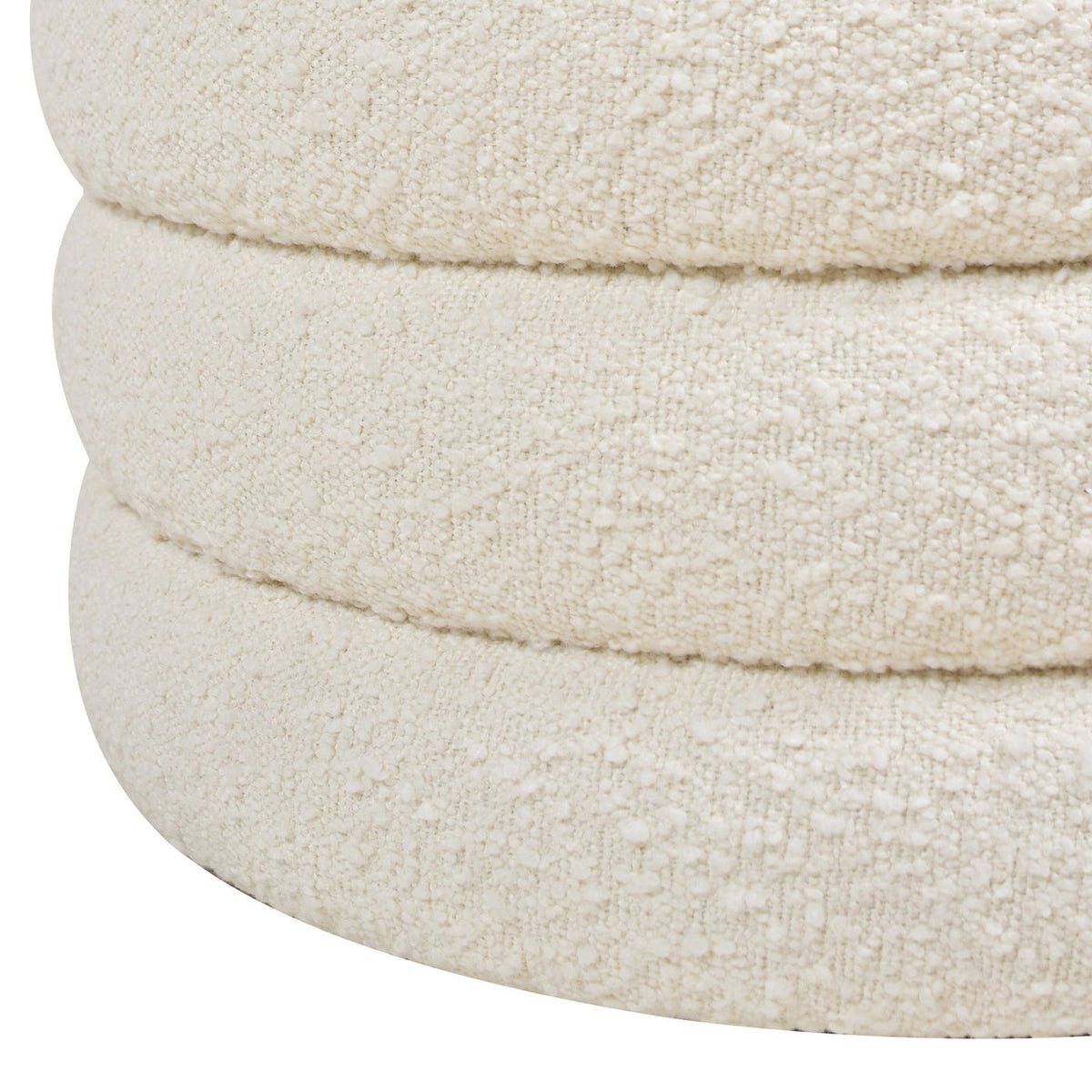 Fuji - Oversized Round Storage Ottoman, photo 26 of 31