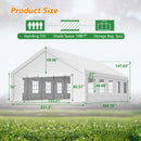20x32 FT Party Tent with Removable Sidewalls & Storage Bags by HouseOfZazla