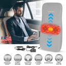 Full Back Massager With Rolling Kneading Nodes Soothing Heating 3D Deep Tissue Shiatsu Chair Massage Pad For Lumbar Upper Lower Back Gift For Women Me