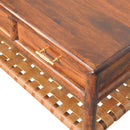 Regency - Woven Console Table With 2 Drawers - Brown by Unique Piece Furniture