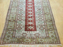4' X 8' Antique Handmade Turkish Melas Oushak Wool Rug