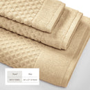 Cotton Diamond Waffle Weave Bath Towel Set - Grayson Collection by Great Bay Home