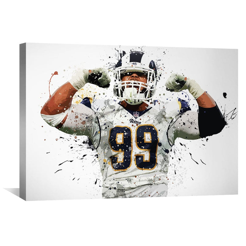 Aaron Donald Canvas