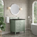 James Martin Brittany 30" Single Bathroom Vanity, Sage Green