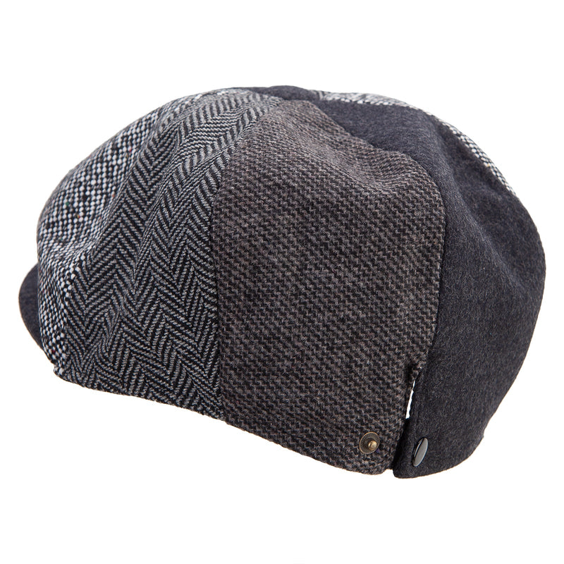 Men's 8 Panel Patch Work Newsboy Cap