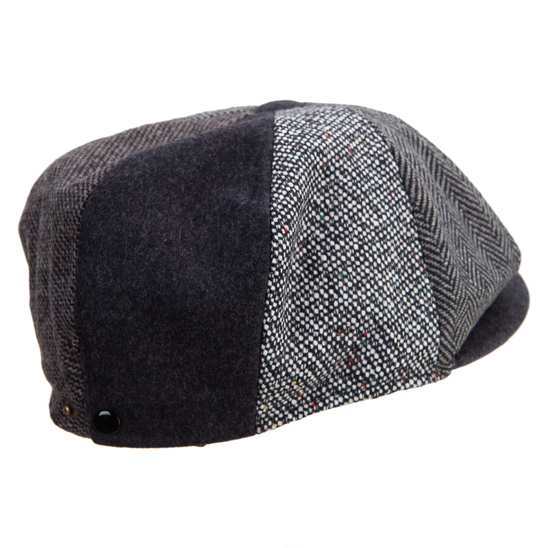 Men's 8 Panel Patch Work Newsboy Cap