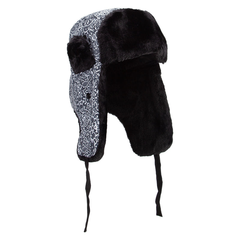 Women's Lace Design Trooper Hat