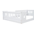 Platform Bed With Guardrail by HouseOfZazla