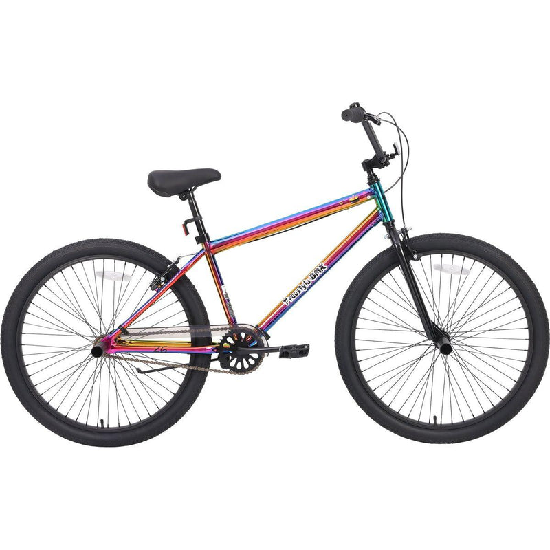 Freestyle Kids Bike Double Disc Brakes 26 Inch Single Speed  Children's Bicycle for Boys Girls Age 12+ Years