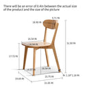 Simple Dining Chair, Solid Chair Table For Living Room Chair by Unique Piece Furniture