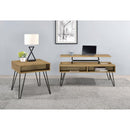 Amara - Lift Top Coffee Table With Hidden Storage - Oak