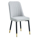 Modern Chair With Metal Legs by Unique Piece Furniture
