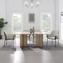 Jirina - Dining Table - Travertine Pattern by Unique Piece Furniture