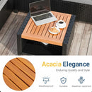L-Shaped Patio Set With Cushions And Storage Table by HouseOfZazla