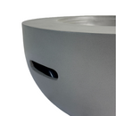 Outdoor Round Propane Fire Pit Table 28-inch, 40,000 BTU by HouseOfZazla