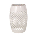 Roswell Outdoor Side Table With Mosaic Tile Top by HouseOfZazla