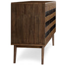 Clarkson - Sideboard Buffet - Rustic Natural Aged Brown by HouseOfZazla