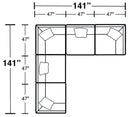 Posh - Modular Sectional by Unique Piece Furniture
