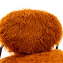 Accent Chair - Modern Industrial Slant Armchair with Metal Frame - Premium High Density Soft Single chair for Living Room Bedroom