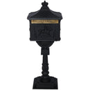 Cast Aluminum Mail Box, Postal Box, Mailbox by HouseOfZazla