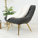 Aubrey - French Boucle Lounge Chair by HouseOfZazla