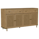 Benson - 2 Drawer Sideboard - Sand