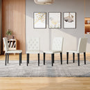 Dining Chairs With Ergonomic Buckle Backrest For Family Dining Rooms by Unique Piece Furniture