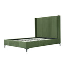 Promenade - Bed With Upholstered Headboard And Slats by HouseOfZazla