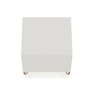 Rockefeller - Nightstand With 2 Drawers - Off White by HouseOfZazla