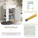 Bathroom Vanity, Combo Cabinet, Bathroom Storage Cabinet, Single Ceramic Sink by Unique Piece Furniture