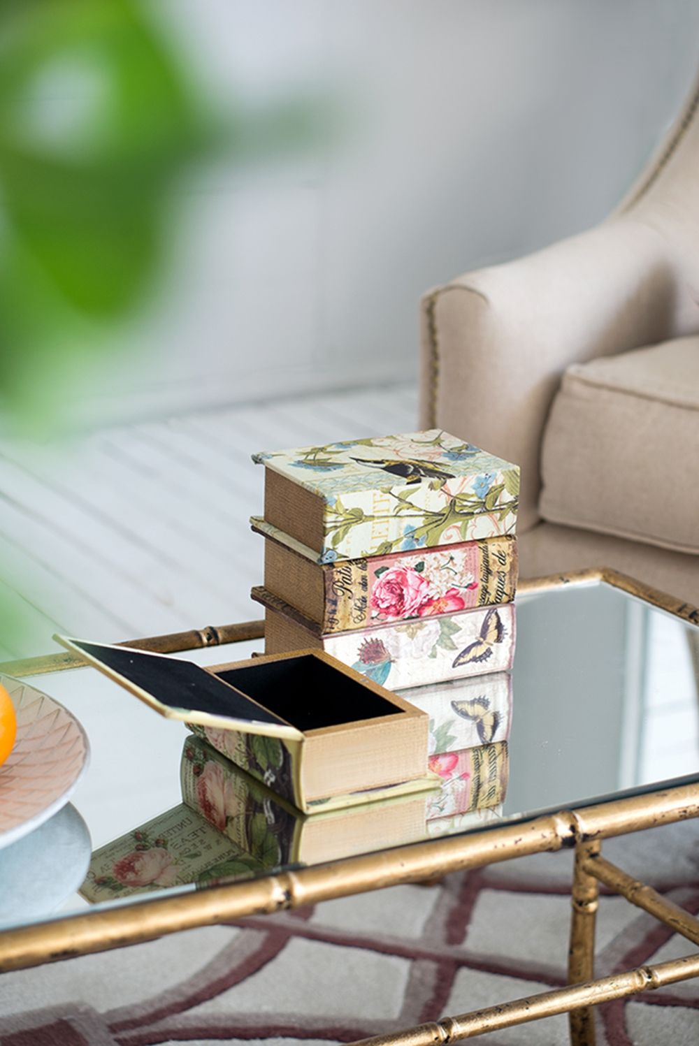 Book Boxes (Set of 4) - Multi, photo 9 of 14