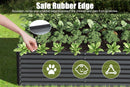 8×4×1.5 ft Galvanized Raised Garden Bed by HouseOfZazla