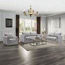 Valin - Chair - Gray Linen