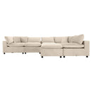 Hayward - Modular Sectional Sofa - Ivory by HouseOfZazla