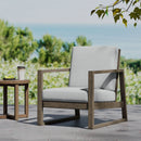 Nexusia - Outdoor Acacia Wood Club Chair With Slat Design