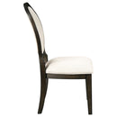 Fulton - Oval Back Dining Side Chair (Set of 2) - Espresso by HouseOfZazla