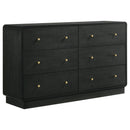 Cavelle 5-piece Queen Bedroom Set Black