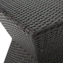 Calhoun 16 Outdoor Wicker End Table by HouseOfZazla