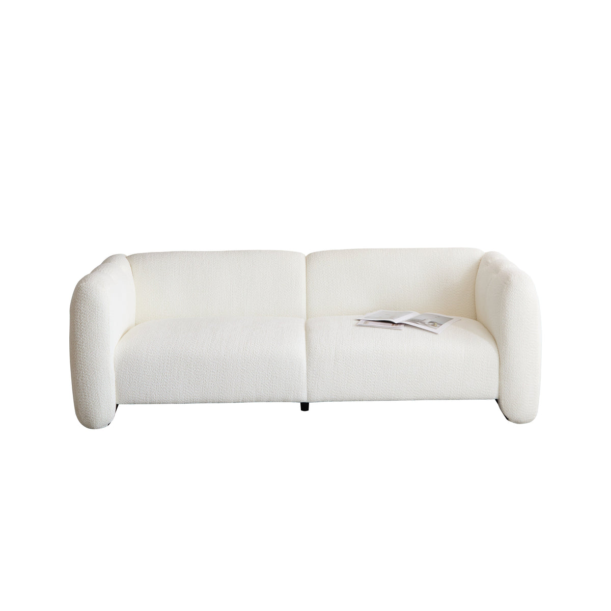 Tonson 83" 3-Seater Boucle Sofa, photo 4 of 10