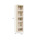 Bellaby - Pier - 4 Shelves - Whitewash