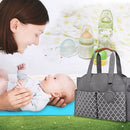 Multifunctional Baby Diaper Bag – 14 Pockets & Changing Tote