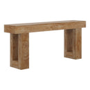 Console Table, Extra Long Narrow Sofa Table for Living Hallway by HouseOfZazla