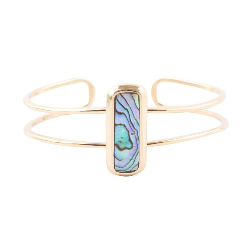 Abalone Slab Cuff Bracelet