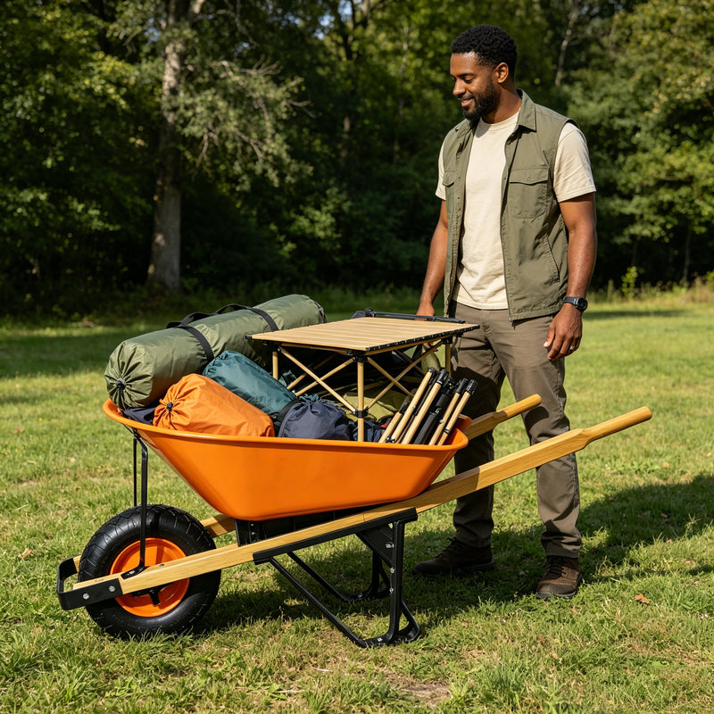 Steel Tray Wheel Barrow, photo 9 of 10