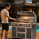 Navratil Premium 49" Stainless Steel Grill