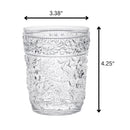 Paisley Acrylic Glasses Drinking (Set of 4)